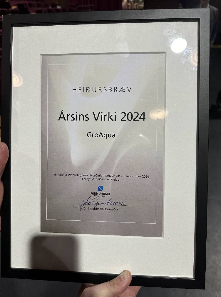 Groaqua Awarded Company Of The Year 2024