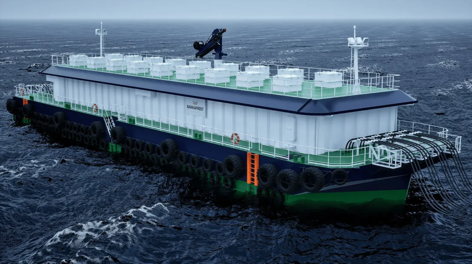 Bakkafrost Orders World's Largest-capacity Feed Barge